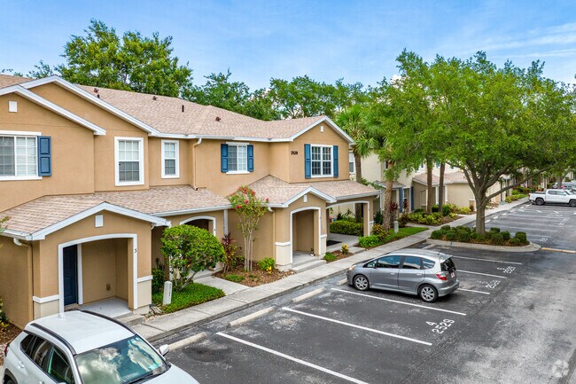 Modern townhomes in Imperial Courts offer just one of many housing styles in this centrally located Clearwater neighborhood known for its convenience and variety.