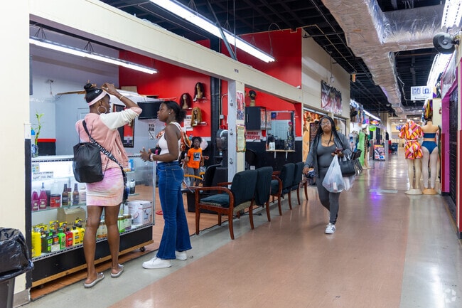 The Flea Market in Gladeview is a very interesting and colorful place to visit.