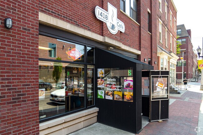 i418 Café is coffee shop on Broadway in Lanning Square of Camden, NJ.