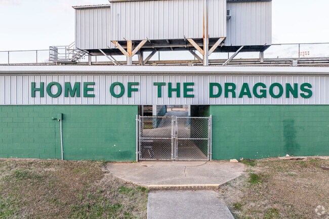 Tyro Middle School has athletic facilities for burgeoning student athletes.