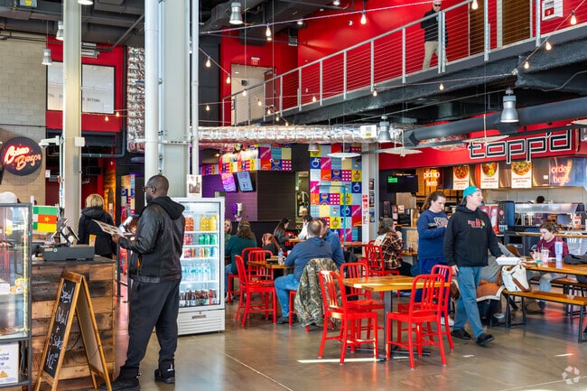 The Lenexa Public Market offers several micro restaurants that operate under one roof.