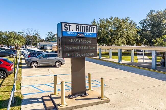 St Amant Middle School is a 6th-8th grade public school.