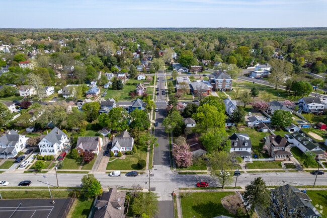Aerial Of Laurel Springs neighborhood.