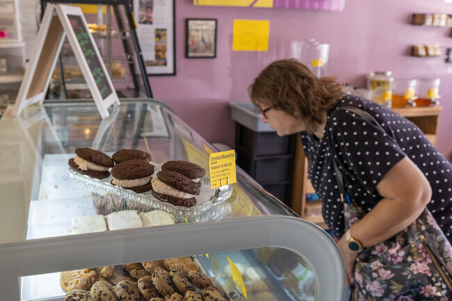 Baked by Vi Bakery serves a variety of fresh baked treats daily in New Paris.