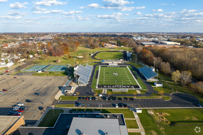 Students can participate in a variety of sports at Perry High School in Reedurban.