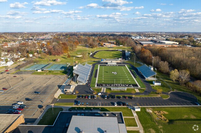 Students can participate in a variety of sports at Perry High School in Sippo Lake.