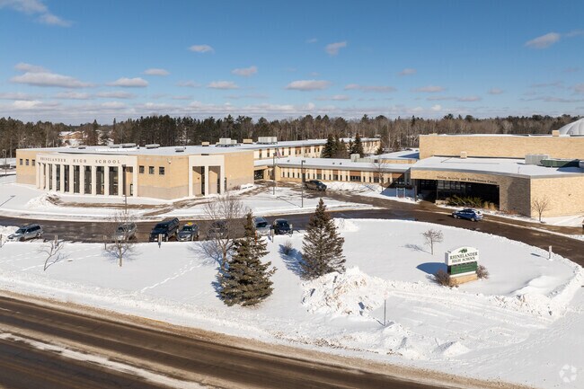 Local senior students attend Rhinelander High School.