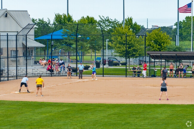 Capitol Heights residents flock to George Davis Softball Park for their yearly softball leagues.