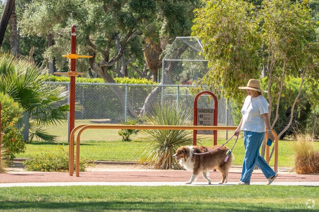 Residents of El Mirador will enjoy a brisk morning walk at The Wellness Park.