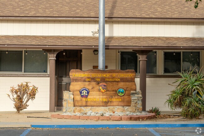 Cal Fire and the Riverside County Fire Department help protect the city of Temecula.