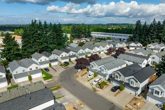 Looking over the community of duplexes north toward National Forest from the Image neighborhood.