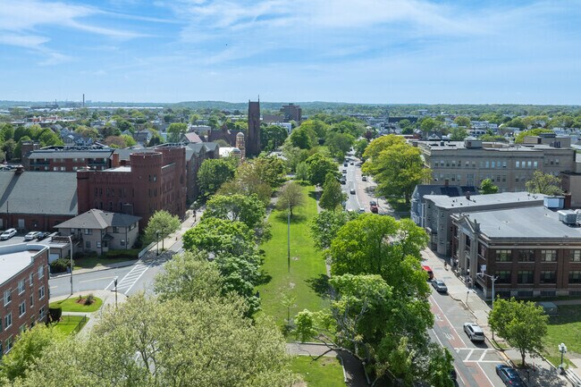 The Central Lynn Commons is a great place to get some exercise or walk your dog.