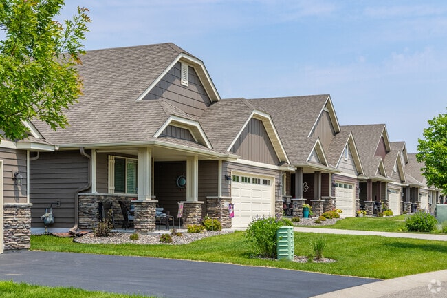 Founders is home to many modern home styles, including New Traditionals and ranch homes.