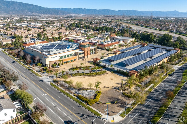 The Water Of Life School offers a sprawling campus when viewed from above.