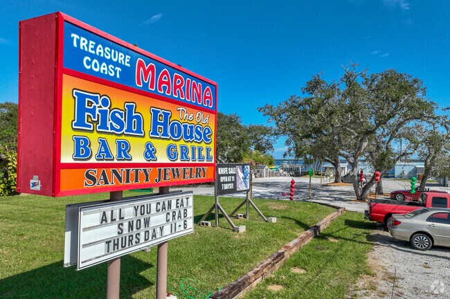 The Old Fish House Bar and Grill is a favorite on-the-water destination for Grant-Valkarians.
