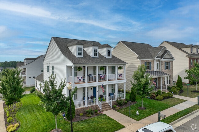 Beautifully built single family homes can be found in the Foxcreek subdivision of Moseley.