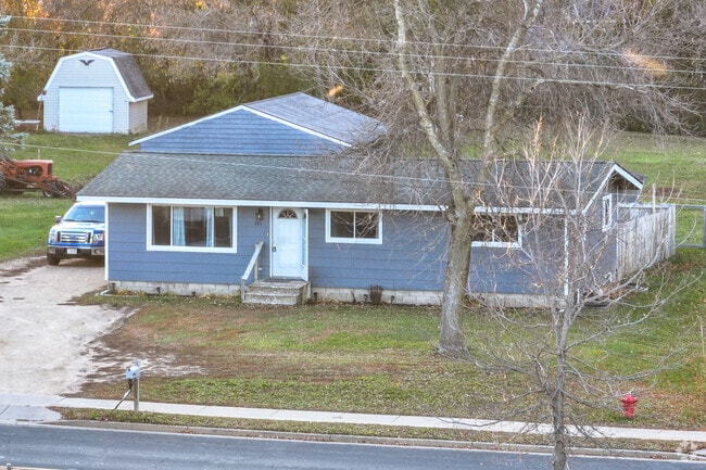 A ranch-style home outside of downtown Somerset.