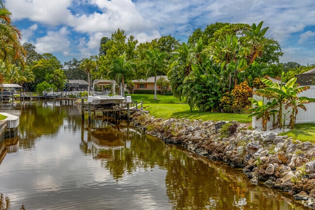 Whitfield neighborhood has a few water coves where homes have personal docks.