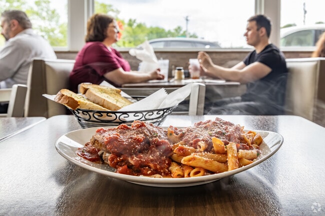 Staff at Lenzi's Restaurant recommend the eggplant parmesan when dinning in Monongahela.