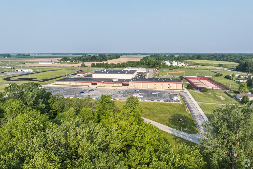 The Alexandria-Monroe Intermediate School campus is shared with the high school.
