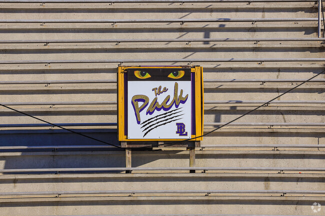 Batesburg-Leesville High School has a spirited school section.