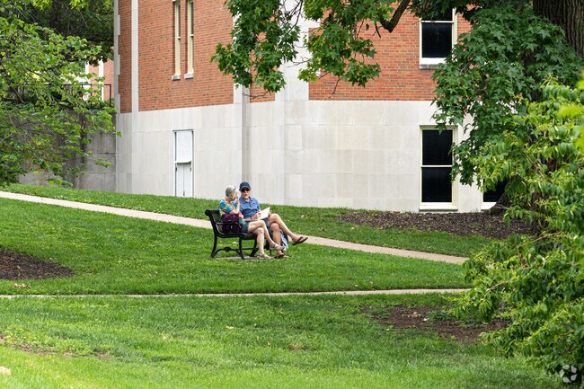 Head over to University of Missouri near Shepard Boulevard for a nice place to relax and read.