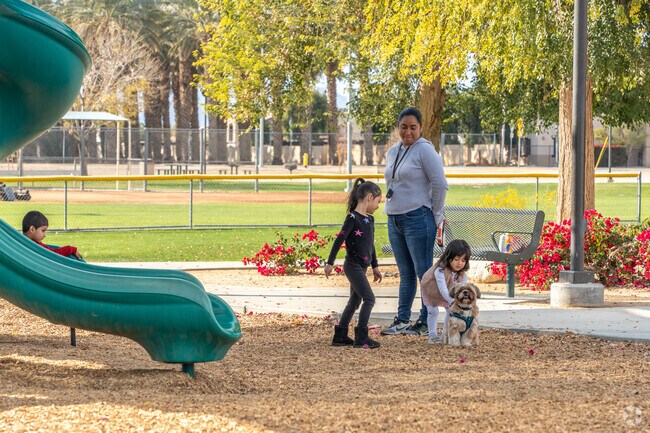 At over 46 acres, Bagdouma Park is both the largest and most popular in Coachella.
