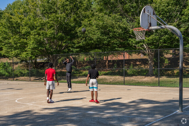 Head to Lakebottom Park in Garrard Woods for a game of pick up basketball.