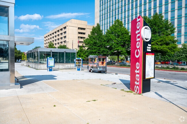 The metro is never far when you live in Heritage Crossing.