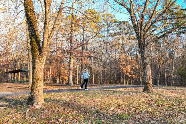 Edward G. Murrell Park offers peaceful paths for Gibsonville locals.