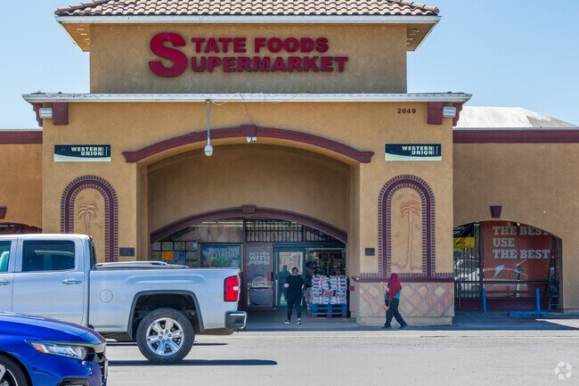 State Foods Supermarket in the City of Dos Palos is where residents go for groceries.