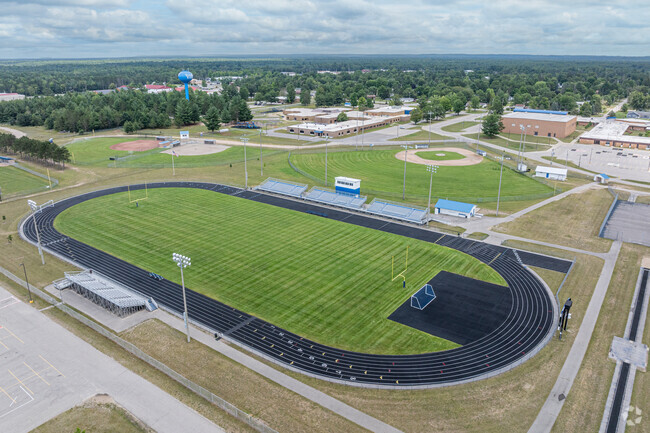 Kalkaska High School is located in Kalkaska, Michigan.