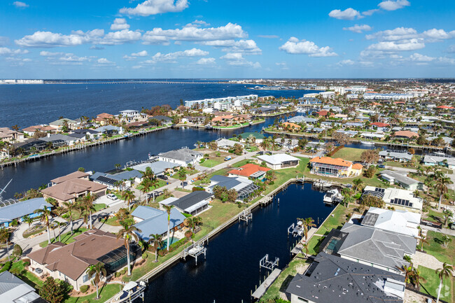 Punta Gorda Isles is a large community of single family homes built along waterways.