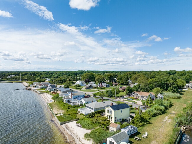 East Patchogue is situated by the Great South Bay.