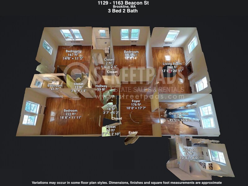 1139 Beacon St unit 6, Brookline, MA 02446 - photo 1