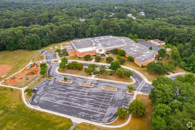Overview of the Shipley's Choice Elementary School campus.