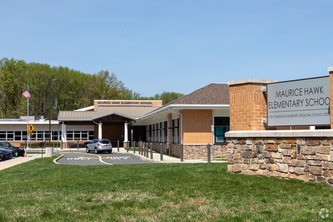 The Maurice Hawk Elementary School serves K-5 grade students with a good education.