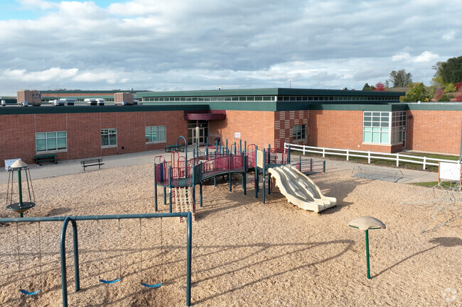 Meadowview Elementary School has a large, safe playground.