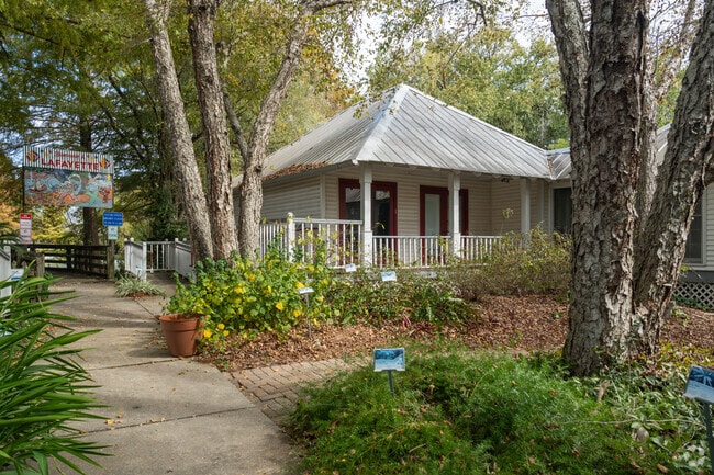 Take a stroll through Lafayette's  Azalea Trail in Evangeline.