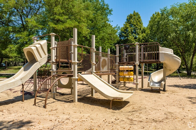 Autumn Heights Park has playground equipment for the kids.