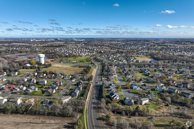 Rosemount is in the middle of a housing boom with new homes popping up quickly.