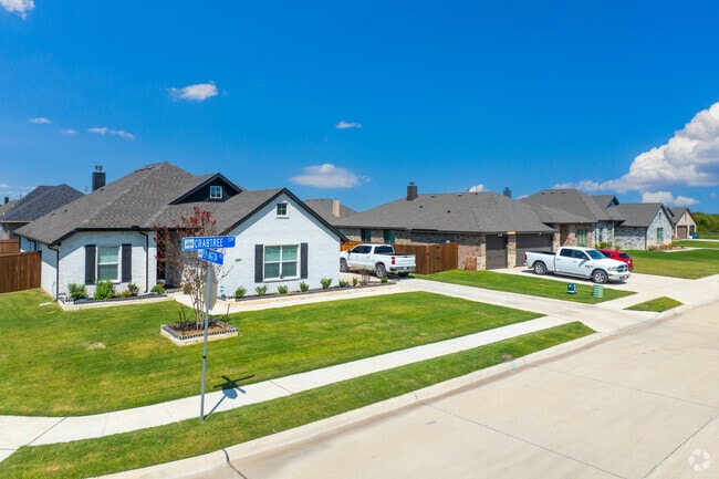 Even in more densely-packed areas, Josephine residents have ample space for yard work.