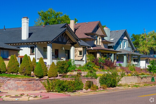 Craftsman homes are common in Highland.
