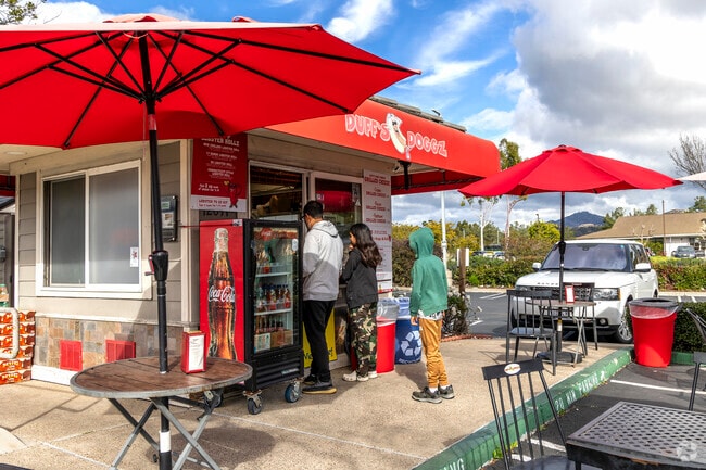 The Duff's Doggz is a great little food stand in Carmel Mountain.