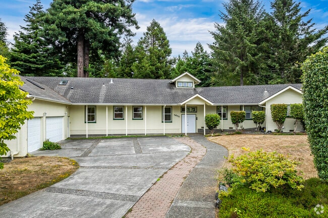 There are a few custom-built homes, like this one in Pine Hills.