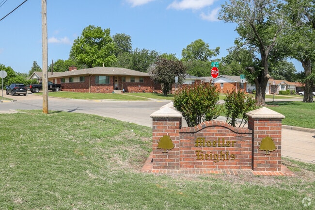Moeller Heights sits between 15th and 21st Streets, West of Memorial Drive in Tulsa.