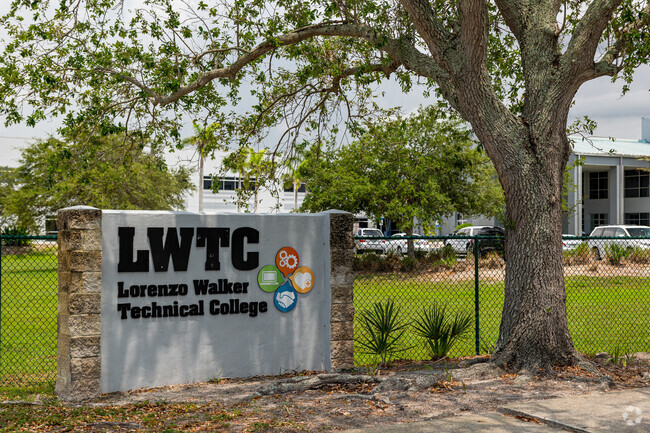 Beacon High School in Naples is located on the Lorenzo Walker Technical School campus.