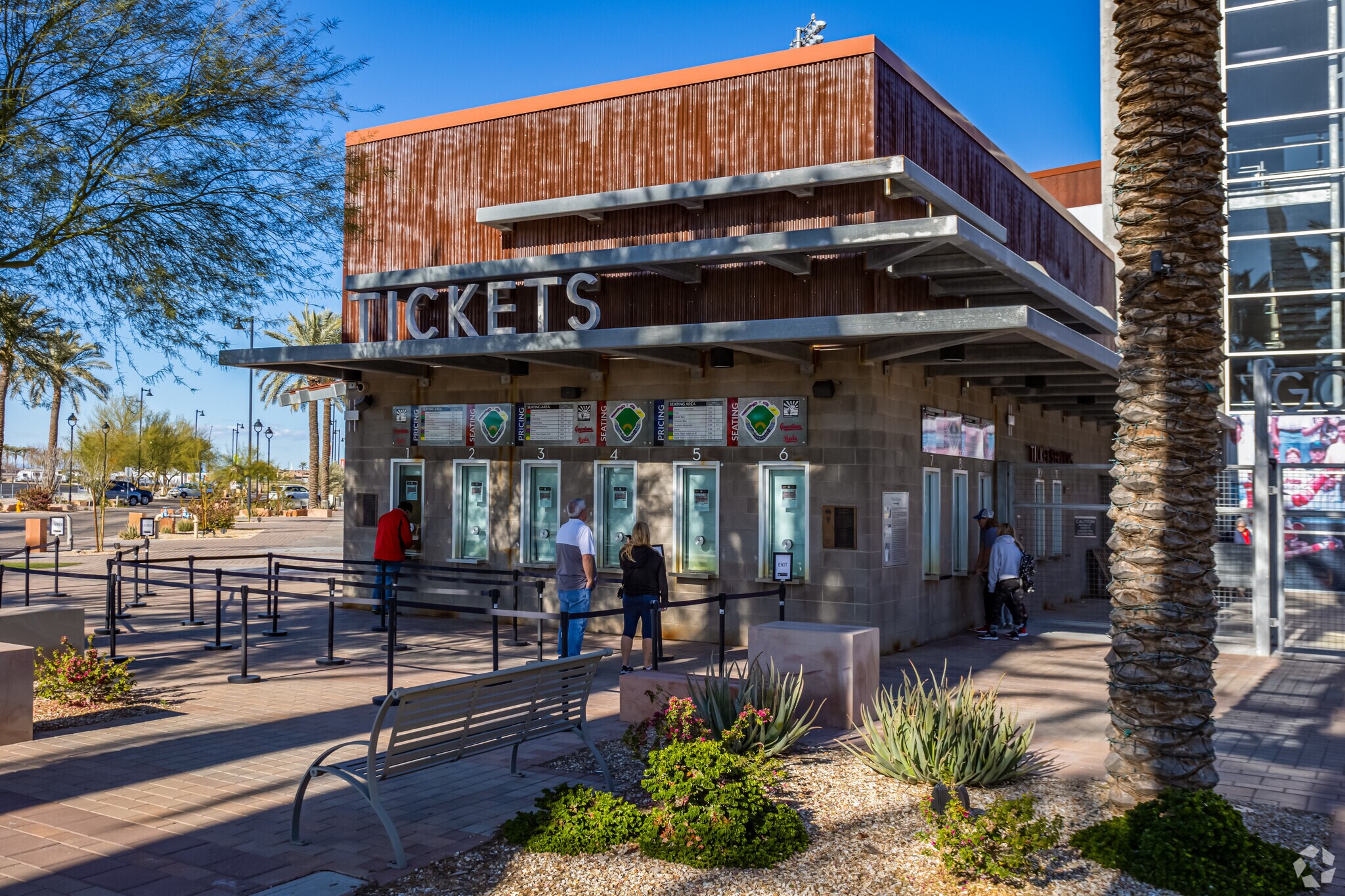 Be sure to purchase tickets to a baseball game at Goodyear Ballpark in Canyon Trails.