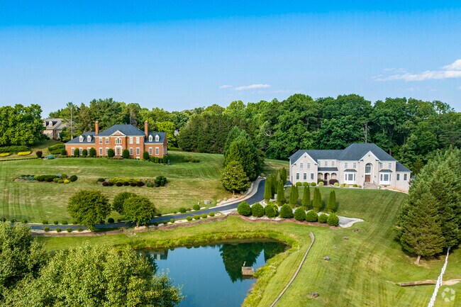 Majestic homes on lush green lawns can be found throughout Great Falls.