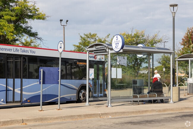 The Rapid Bus system gets residents in and out of downtown Grand Rapids with ease.
